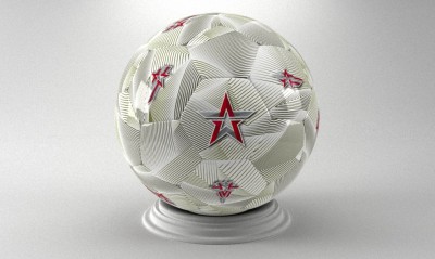 Сувенирный мяч с лого армия 11 см