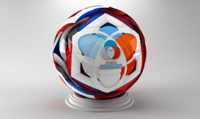 Corporate souvenir, ball with your company logo, diameter 8 cm, 32 panels