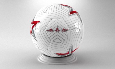 Мяч сувенирный 8 см, 32 панели с логотипом на заказ