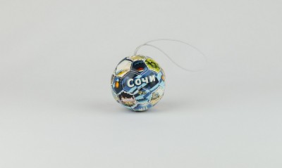 Souvenir ball Sochi, car pendant, diameter 6 cm